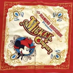 Disney ディズニー　ミッキー　ミッキーマウス　ハンカチ　バンダナ