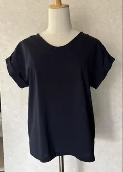 MARLENE JOBERT 半袖Tシャツ ネイビーのサムネイル