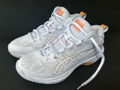 ASICS GELHOOP V17 スタンダード ホワイト/オレンジ