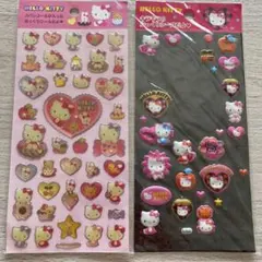 サンリオ　ハローキティ　シール　平成レトロ　当時物　まとめ売り