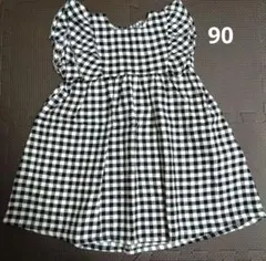 ベビー　ワンピース　チェック　90　しまむらのサムネイル
