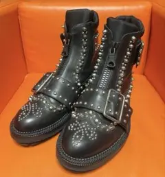 DSQUARED2 ディースクエアード フロントジップスタッズブーツ　アーカイブのサムネイル