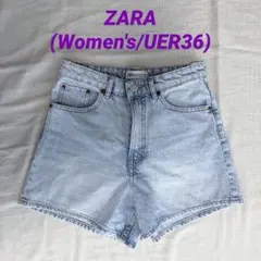 【ZARA】ハイウエスト デニムショートパンツ