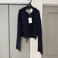 Uhr ウーア Lace Foodie Tops レース ネイビーのサムネイル