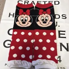 ディズニー　ミニーマウス ベビーレッグウォーマー