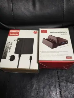Nintendo Switch ACアダプターとドックセット