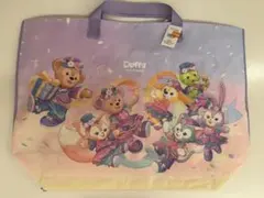 香港ディズニーランド 20周年 ダッフィー&フレンズ ショッピングバッグ L