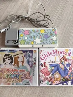 New Nintendo 3DS 星柄デザイン ソフト2本つき