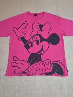 BABYDOLL ミニーマウス Tシャツ ピンク Lのサムネイル