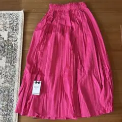 新品　MYU プリーツスカート　ピンクのサムネイル