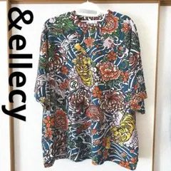 極美品✨ヴィヴィアンタム 長袖 ブラウス パワーネット 総柄 M相当 