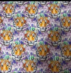 輸入生地　Tiger柄　生地