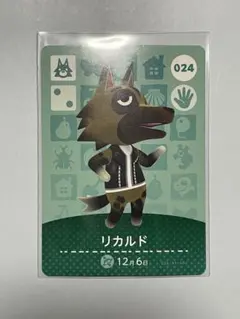 どうぶつの森　あつ森　amiibo リカルド