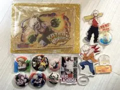 僕のヒーローアカデミア 爆豪勝己 アクリルスタンド 缶バッジ まとめ売り
