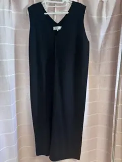 ROPÉ PICNIC ノースリーブワンピース 38 ネイビー