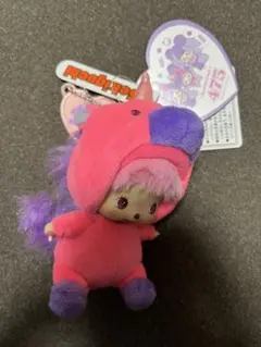 しなこ 475 モンチッチ ベビチッチ顔でかSSキーチェーン ユニコーン