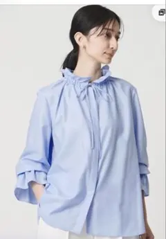 タグ付き】UNITED ARROWS バックフレア ショートスリーブ ブラウス
