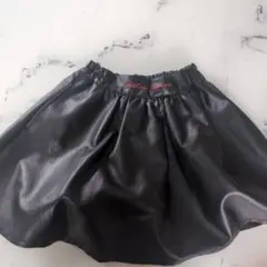 Sister Jenni 黒 レザースカート