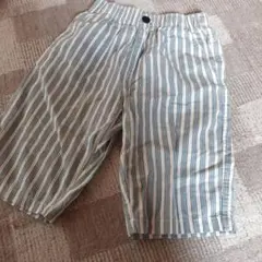 ストライプ柄ハーフパンツ 140cm
