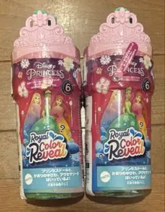 ディズニープリンセス　カラーリビール2個セット