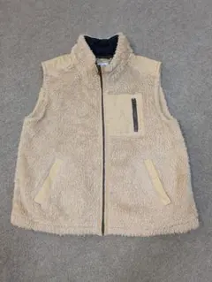 フリース ジップアップベスト 135cm