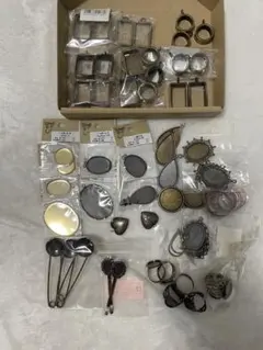 レジンパーツセット 多様な形状 金属製