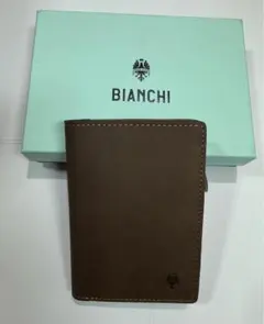 【新品・特価】ビアンキ ヌバック革LFミドルウォレット BIE-1004のサムネイル