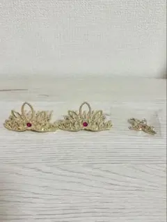 【ディズニーストア シークレットティアラ&チャーム】 ラプンツェルセット