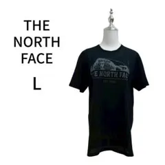 【THE NORTH FACE Tシャツブラック ロゴグラフィックTee】