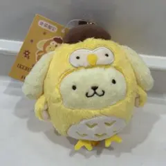 2019年製タグ付未使用Sanrio ポムポムプリン フクロウ マスコット