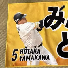 ✨ソフトバンクホークス✨クライマックスシリーズ　フェイスタオル　山川穂高