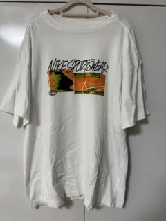 NIKE ナイキ スポーツウェア グラフィック Tシャツ 白 オーバーサイズ