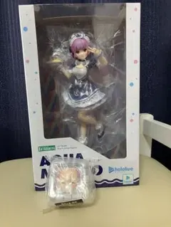 最安値！早い者勝ち！湊あくあ 1/7 フィギュア コトブキヤ 特典パーツ付！のサムネイル