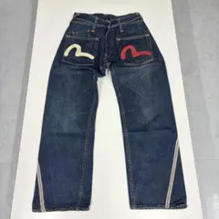 evisu 白カモメ ジーンズ M エビス - メルカリ