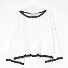 UNITEDARROWS✧ レース編み ニット F