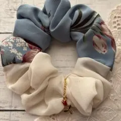 《ラビット様専用》ハンドメイドシュシュ チューリップ×アイボリー