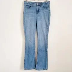 リー Lee デニムパンツ 無地 0 青 デニム お出かけ M レディース