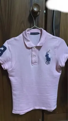 Ralph Lauren ピンク ポロシャツ S