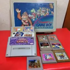 Game Boy セット（SPIRITS含む）スーパーファミコンケース