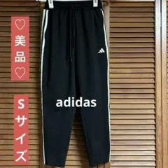 adidas ブラック　スウェット　パンツ　ジャージ　レディース　Sサイズ　美品