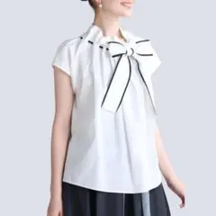 rekisamiリボンカットソー⭐️新品未使用品 - メルカリ