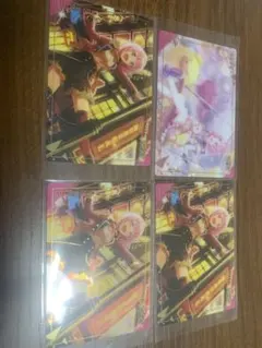 プロジェクトセカイ 鳳えむ グリッターカード 4枚セット