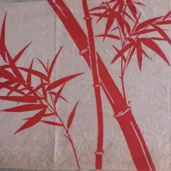 柿渋染め　手ぬぐい　ボレロ　赤色 柿渋染め 手ぬぐい ボレロ 赤色