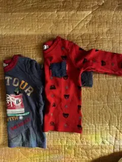 DOUBLE.B 長袖Tシャツ 2枚セット