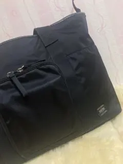 ポーター PORTER T-NUANCE 80周年 トート 手提げ バッグ 黒 ポーター PORTER T-NUANCE 80周年 トート 手提げ バッグ 黒 - メルカリ