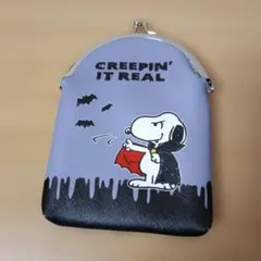 スヌーピー ハロウィン がま口 ポーチ