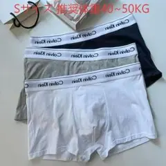 Calvin Kleinカルバンクライン ボクサーパンツ 3枚セット S