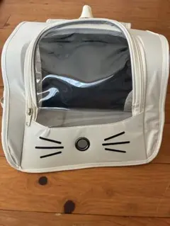 猫の顔デザイン キャリーバッグ