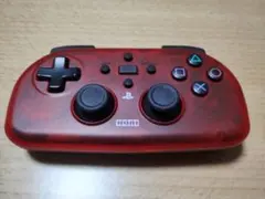 新品同様!![PS4]ワイヤレスコントローラーライ(クリアレッド)