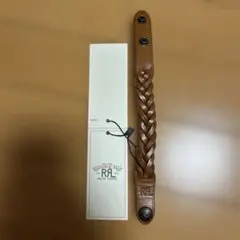RRL レザー 編み込み ブレスレット ラルフローレン